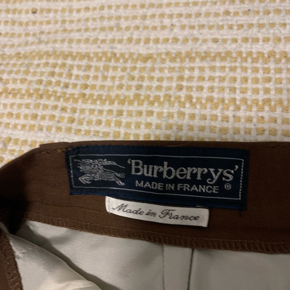 Burberry. Authentic. Wool and cashmere trousers. Size 10 - Picture 4 of 12